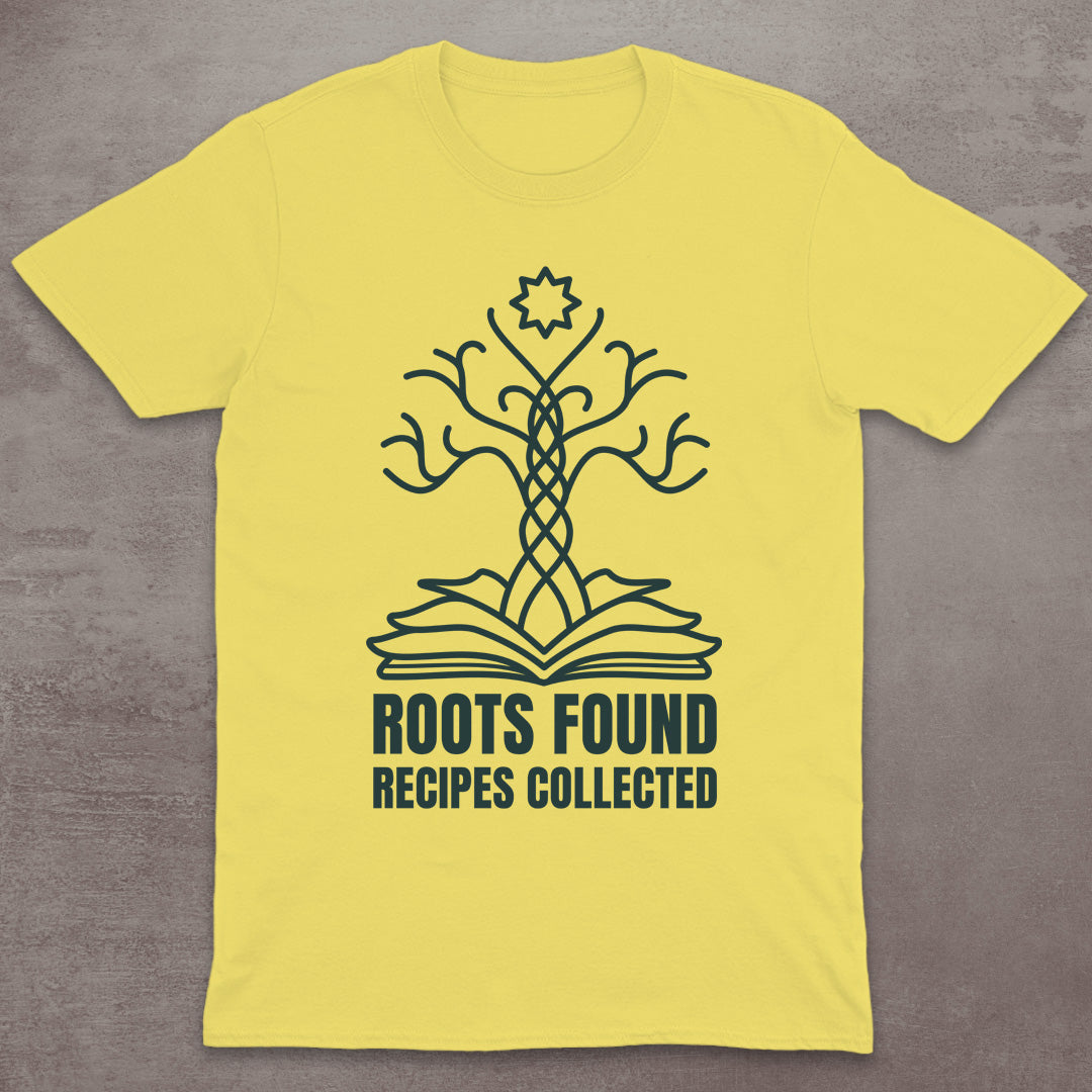 Roots Found, Recipes Collected T-Shirt