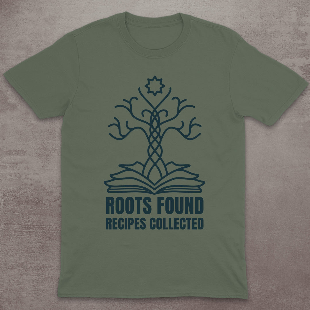 Roots Found, Recipes Collected T-Shirt