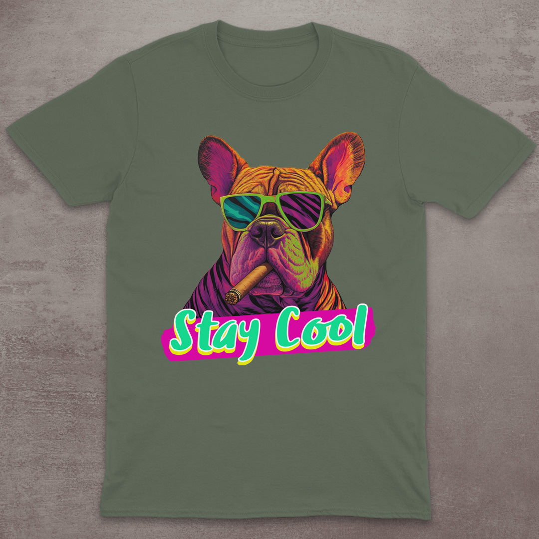 Stay Cool Bulldog T-Shirt