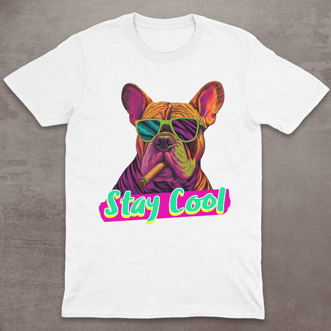 Stay Cool Bulldog T-Shirt