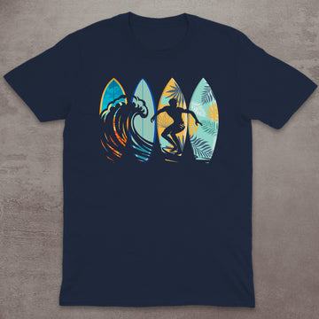 Surf Vibes Silhouette T-Shirt