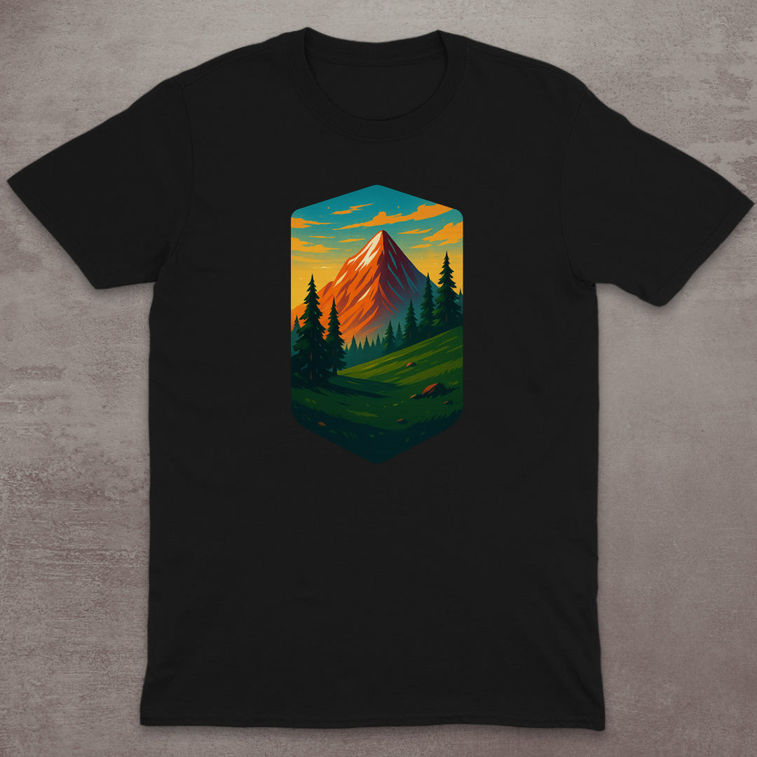 Sunset Alpine Emblem T-Shirt
