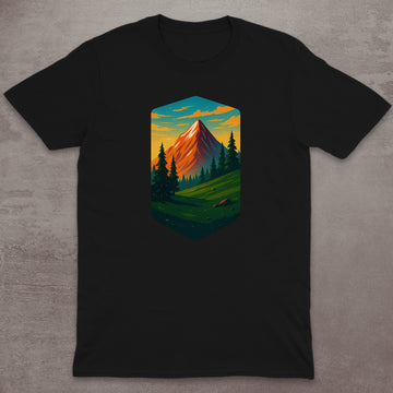 Sunset Alpine Emblem T-Shirt