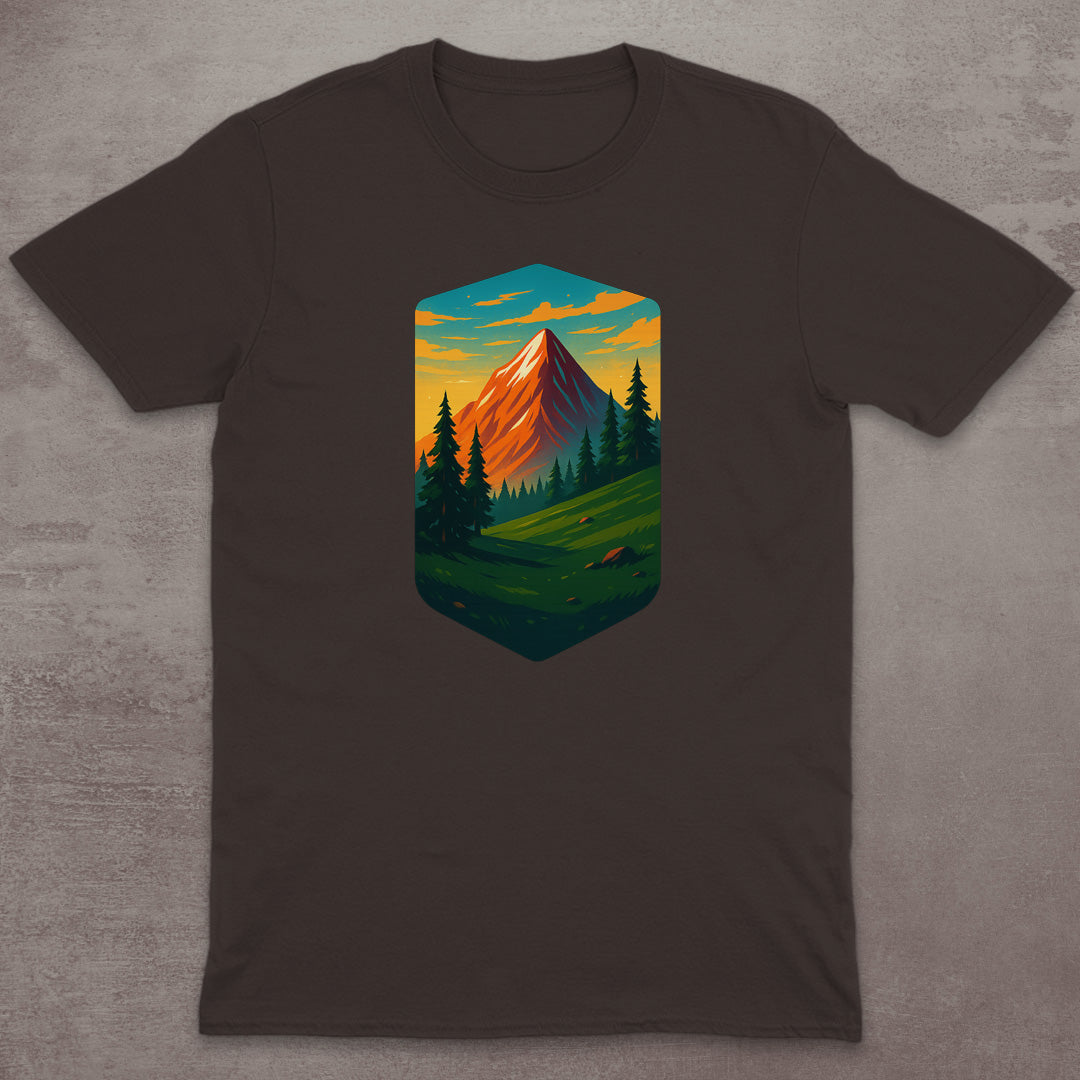 Sunset Alpine Emblem T-Shirt