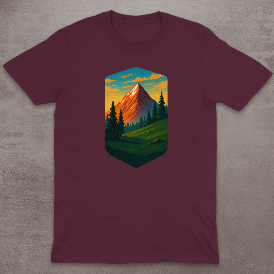 Sunset Alpine Emblem T-Shirt