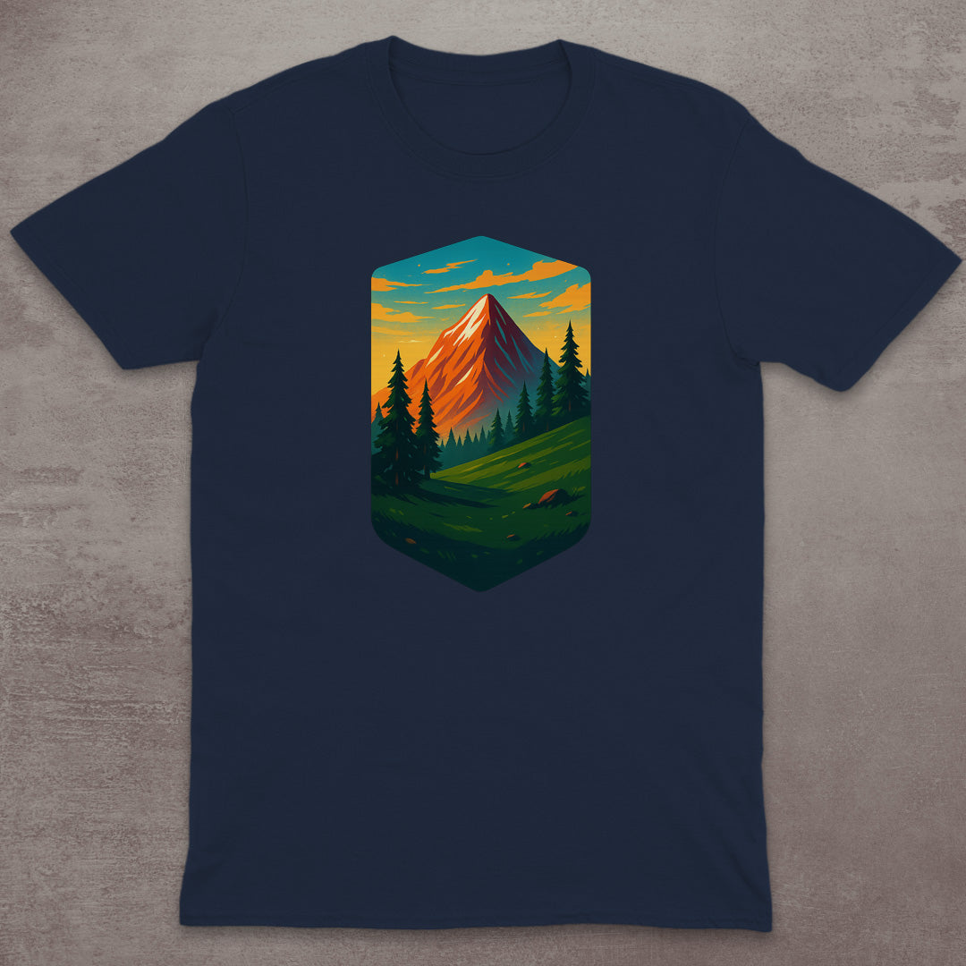Sunset Alpine Emblem T-Shirt