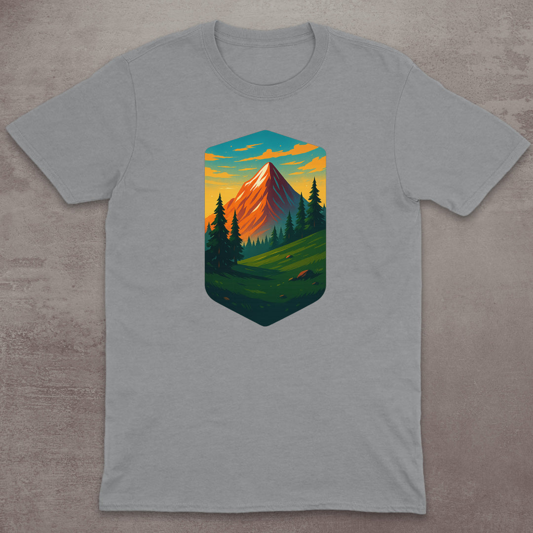 Sunset Alpine Emblem T-Shirt